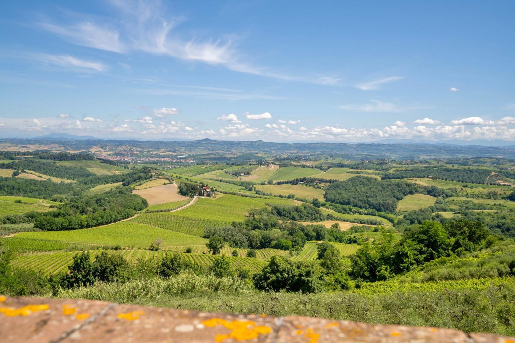 Casa Vacanze Con Piscina A San Gimignano 아파트 호텔 외부 사진